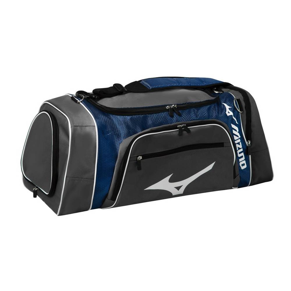 Bolsa Mizuno Lightning Hombre Gris/Azul Marino Outlet JALZ-92643